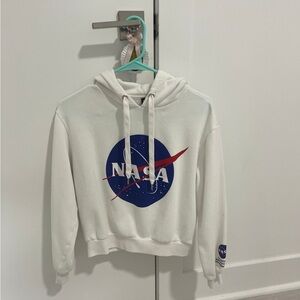 NASA White Hoodie